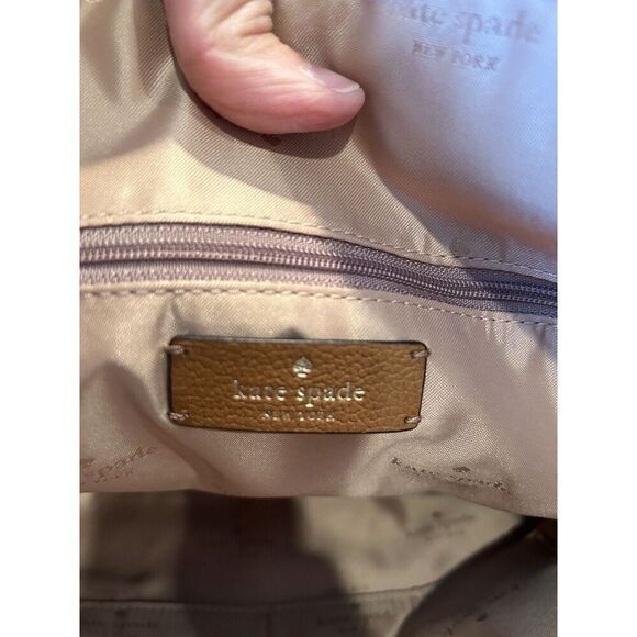 Kate Spade New York Monet Large Triple Compartment Pebbled Leather Tote 910 - Picture 5 of 10